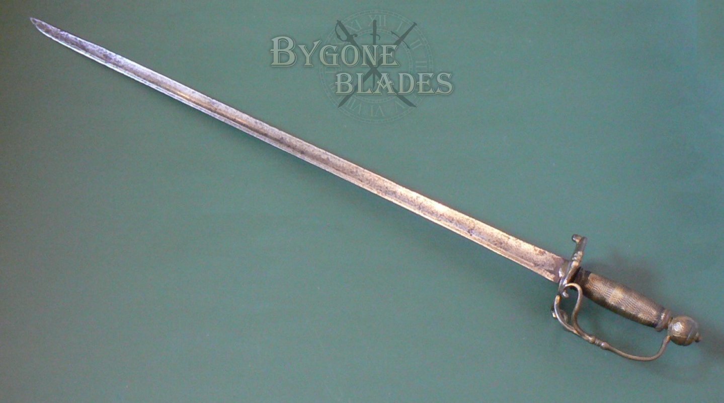 17th Century English Dragoon Back Sword Bygone Blades