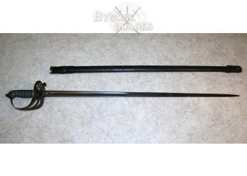 1827 Pattern British Rifle Officers&#039; Sword. Boer War Issue #2