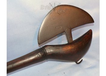 Zulu Axe with Half Moon Blade #2