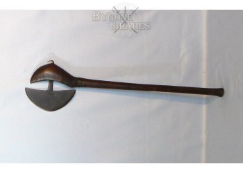 Zulu Axe with Half Moon Blade #3