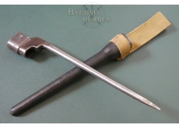Stevens Savage No.4 Mk II bayonet. M5 Scabbard