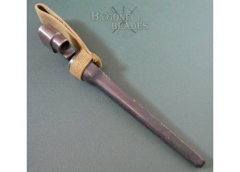 American No.4 Mk II Bayonet. Stevens Savage. Rare M5 Victory Plastics Scabbard #5