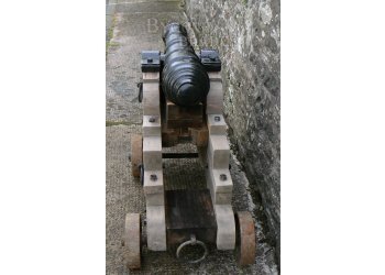 Antique Cannon. Naval Style Truck #3