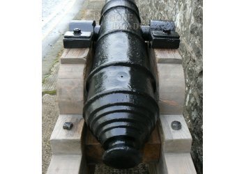 Antique Cannon. Naval Style Truck #7