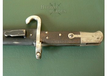 Austrian M1870 Yataghan Sword Bayonet for the Werndl Rifle