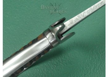 British 1796 Light Cavalry Sabre. Rare Spear Point. Circa 1796-1805. #2606001 #11