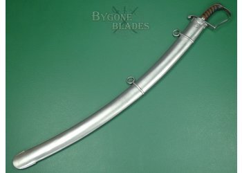 British 1796 Light Cavalry Sabre. Rare Spear Point. Circa 1796-1805. #2606001 #4
