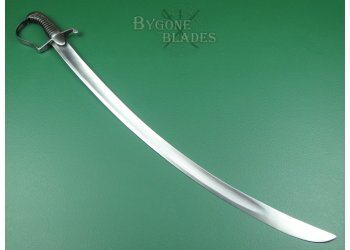 British 1796 Light Cavalry Sergeant's Sabre. Interesting Markings #5