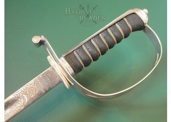 British 1827 Pattern Ceylon Planters Rifle Corps Sword. George V. WW1 #8