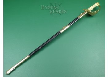 British 1827 Pattern EIIR Royal Navy Officers Sword. Wilkinson 1955 #4