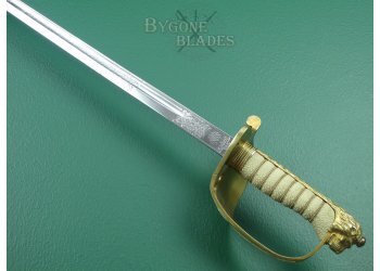 British 1827 Pattern EIIR Royal Navy Officers Sword. Wilkinson 1955 #8