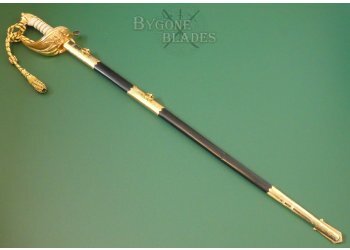 British 1827 Pattern Parade Ready Royal Navy Officers Sword. Wilkinson 1974 #3