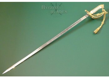 British 1827 Pattern Parade Ready Royal Navy Officers Sword. Wilkinson 1974 #6