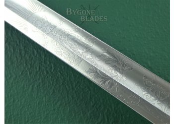 British 1827 Pattern Victorian Rifle Officers Sword. Benjamin Thurkle Circa 1860 #14