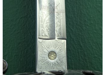 British 1827 Pattern Victorian Rifle Officers Sword. Benjamin Thurkle Circa 1860 #16