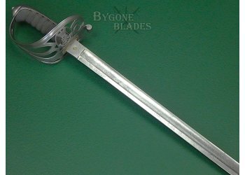 British 1827 Victorian Rifle Officers Sword. Queens Edinburgh Rifles. #2603007 #7