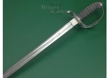 British 1827 Victorian Rifle Officers Sword. Queens Edinburgh Rifles. #2603007 #8