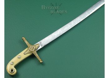 British 1831 Pattern General Officers Mameluke Sabre. Edward VII #7