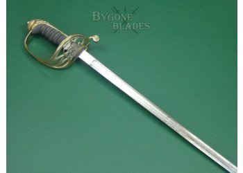 British 1845 Pattern Infantry Officers Piquet Weight Sword. #2404007 #7