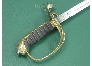 British 1845 Pattern Infantry Officers Piquet Weight Sword. #2404007 #9
