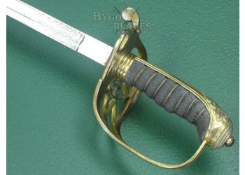 British 1845 Pattern Infantry Officers Piquet Weight Sword. #2404007 #10