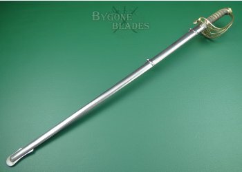 British 1845/54 Pattern Officers Sword. 3rd London Rifle Volunteers #4