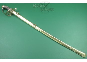 British 1845/54 Pattern Prince Alfred's Guard. Named Field Officer's Sword. #3