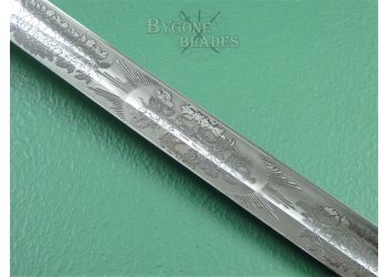 British 1845/54 Pattern Prince Alfred's Guard. Named Field Officer's Sword. #10