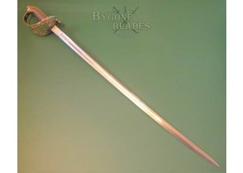 British 1857 Pattern Monogrammed Victorian Engineer Officers Sword. #5