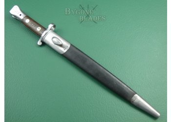 British 1888 Mk II Lee Metford Rifle Bayonet. Unit Marked #3