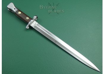 British 1888 Mk II Lee Metford Rifle Bayonet. Unit Marked #5