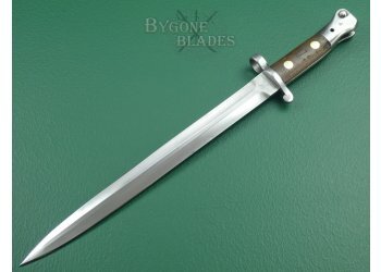 British 1888 Mk II Lee Metford Rifle Bayonet. Unit Marked #6