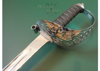 British 1892 Mk II Pattern Household Cavalry Troopers Sword. Wilkinson 1947 #10