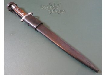 British 1903 Pattern Bayonet. Rare Mk1 Land Pattern Scabbard #9