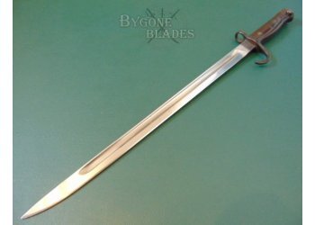 British 1907 Mk I Pattern Hooked Quillon Bayonet. The Border Regiment #4