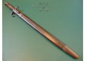 British P1907 Hooked Quillon Bayonet. The Border Regiment