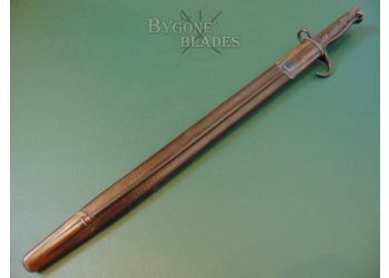 British 1907 Mk I Pattern Hooked Quillon Bayonet. The Border Regiment #6