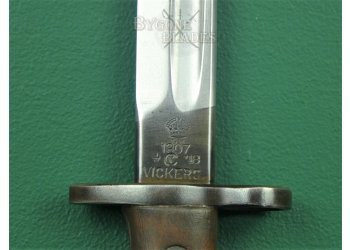 British 1907 Pattern Bayonet. Vickers 1918 #11