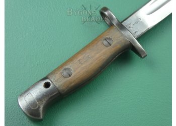 British 1907 Pattern Bayonet. Vickers 1918 #9