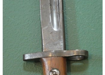 British 1907 Pattern WW1 Bayonet. Wilkinson 1918 #10
