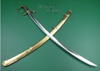 George III flank officers sword