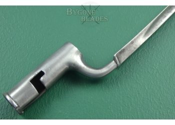 British Napoleonic Wars Indian Land Pattern Brown Bess Socket Bayonet. MAKIN circa 1800 #6
