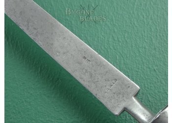 British Napoleonic Wars Indian Land Pattern Brown Bess Socket Bayonet. MAKIN circa 1800 #8