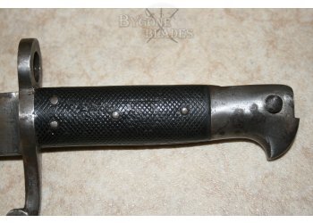 British P1856 Bayonet adapted for WW1 SMLE Rifle #7