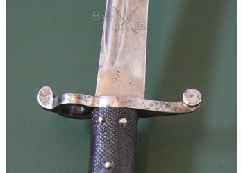 British P1860 Martini Henry Yataghan Sword Bayonet #9