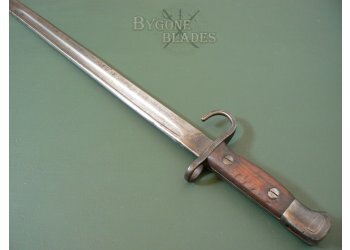 British P1907 First Pattern Hooked Quillon Bayonet. Enfield 1912. #5