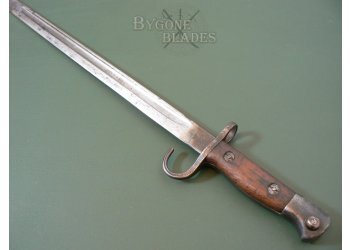 British P1907 First Pattern Hooked Quillon Bayonet. Enfield 1912. #6