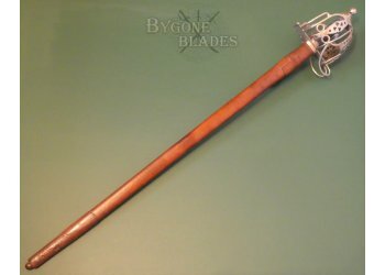 British. Scottish Highland Infantry Officers Basket Hilt Broadsword. Edward VII #4