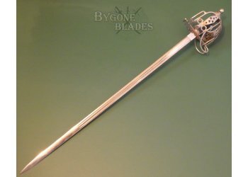 British. Scottish Highland Infantry Officers Basket Hilt Broadsword. Edward VII #6