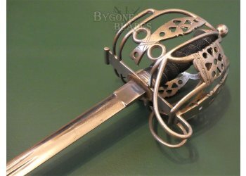British. Scottish Highland Infantry Officers Basket Hilt Broadsword. Edward VII #8